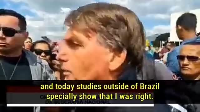 🇧🇷 Brazilian President Jair Bolsonaro Declared He Will Not Be Signing The "WHO Treaty"