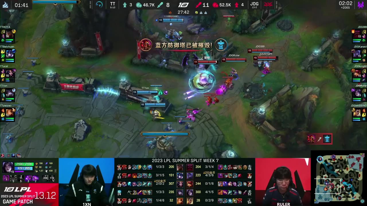 League of Legends - munch solo cast, LPL