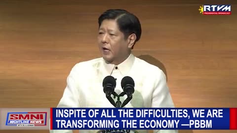 Inspite of all the difficulties, we are transforming the economy —PBBM