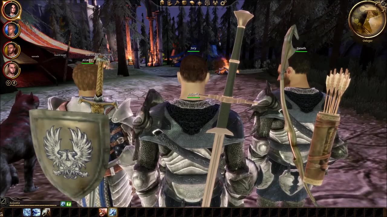 Let's Play Dragon Age Origins Female Dwarf Noble Rogue Ep 4 of 57 Korcari Wilds (Complete)