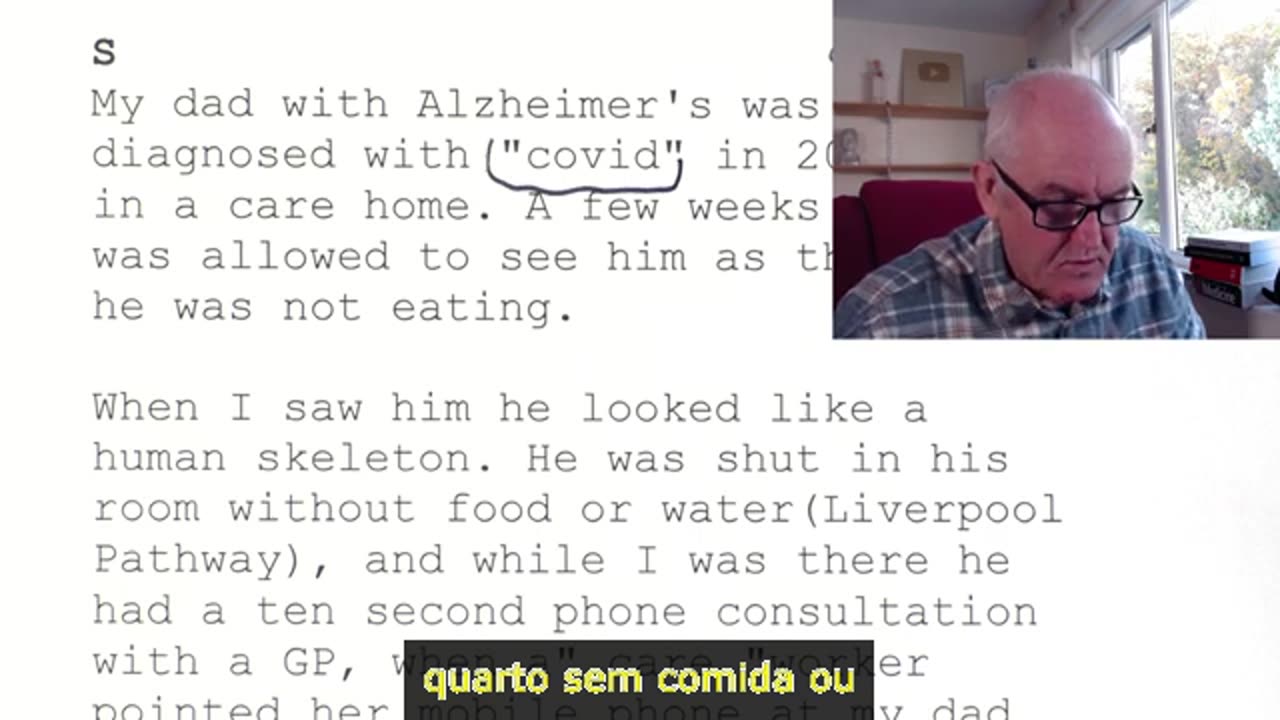 Mortes em lares de idosos