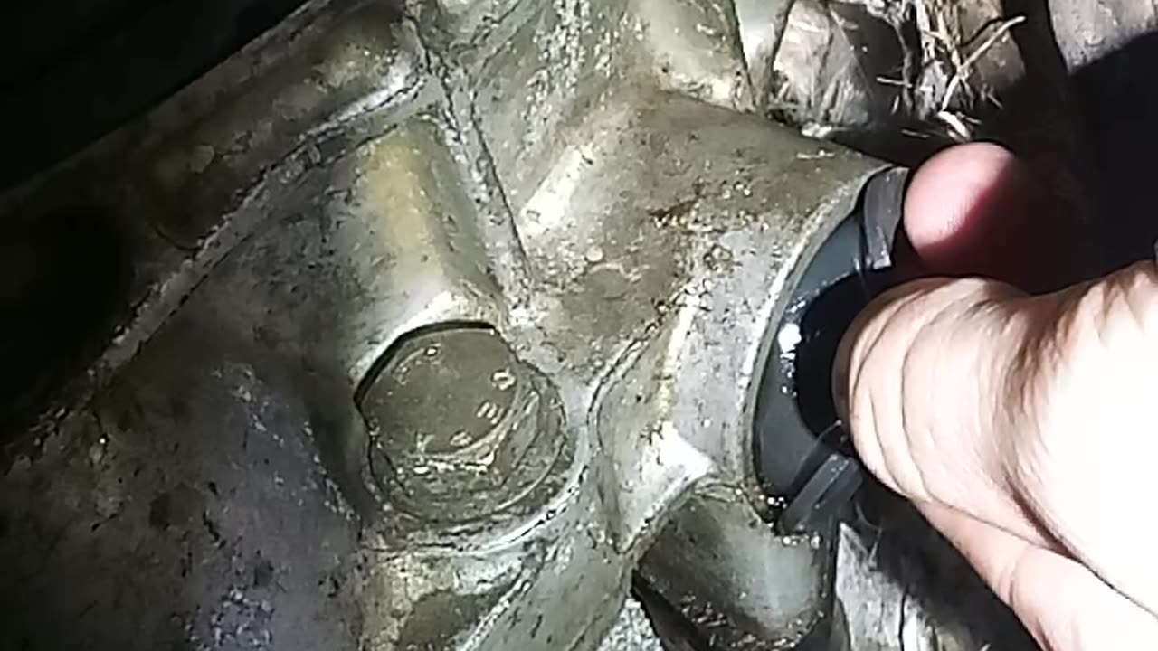 Porsche 924 944 clutch bell housing leak