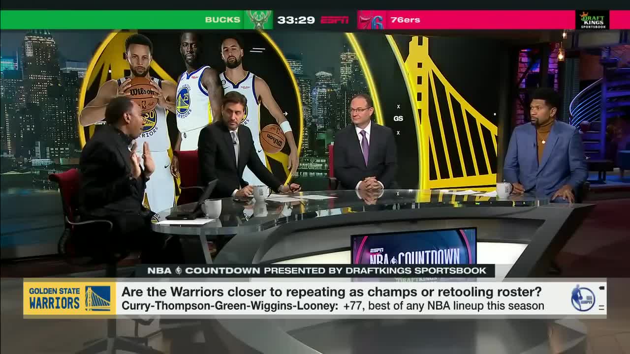 Stephen A. debates... WOJ?! ?? Should the Warriors chase 1 more ring? | NBA Countdown