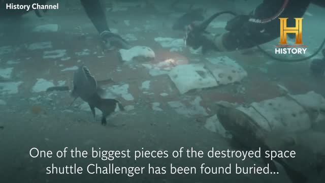 Moment divers find Challenger shuttle wreckage 37-years after Nasa tragedy