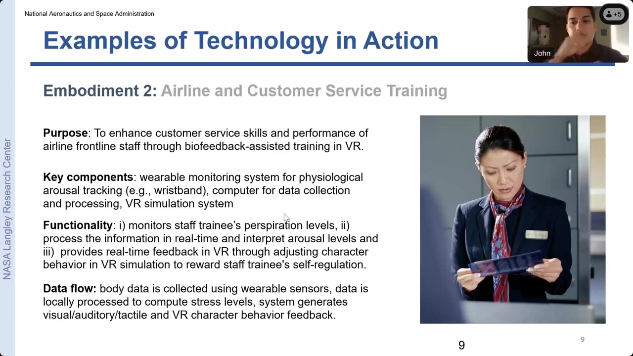 NASA's Biocybernetics Technologies Webinar: An in-depth look at two transformative systems that merge human physiology with cutting edge technology to enhance performance and interaction across various domains. Pervasive Biocybernetic Adaptation