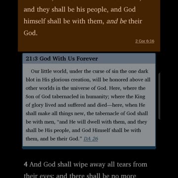 Morning Prayer 355: Revelation 21:3