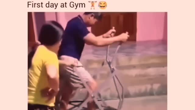 First Day At Gym 😂