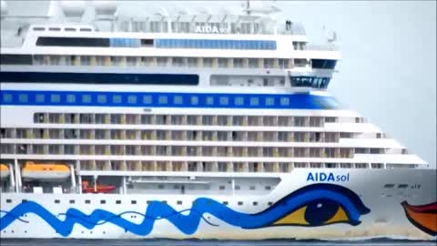 AIDA-treffen auf der Nordsee