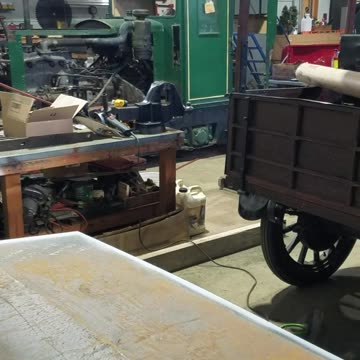 Shop is BUSY! Stop by and give us a hand! Trains n Cars and Trucks this week! Railroad next!