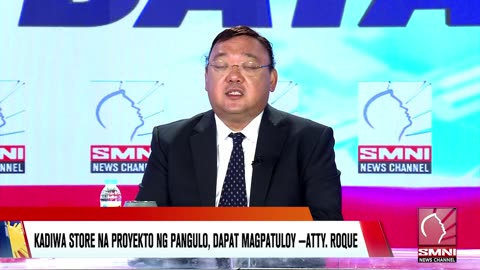Kadiwa store na proyekto ng pangulo, dapat magpatuloy —Atty. Roque