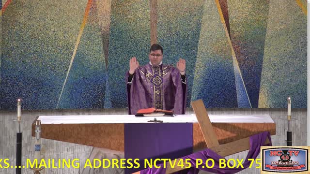 NCTV45 CATHOLIC MASS HOLY SPIRIT PARISH (ST VITUS) 4 PM SATURDAY APRIL 2 2022