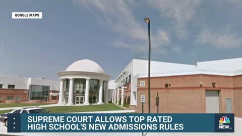 Supreme Court Allows Top-Rated U.S. High School's New Controversial Admission Policy