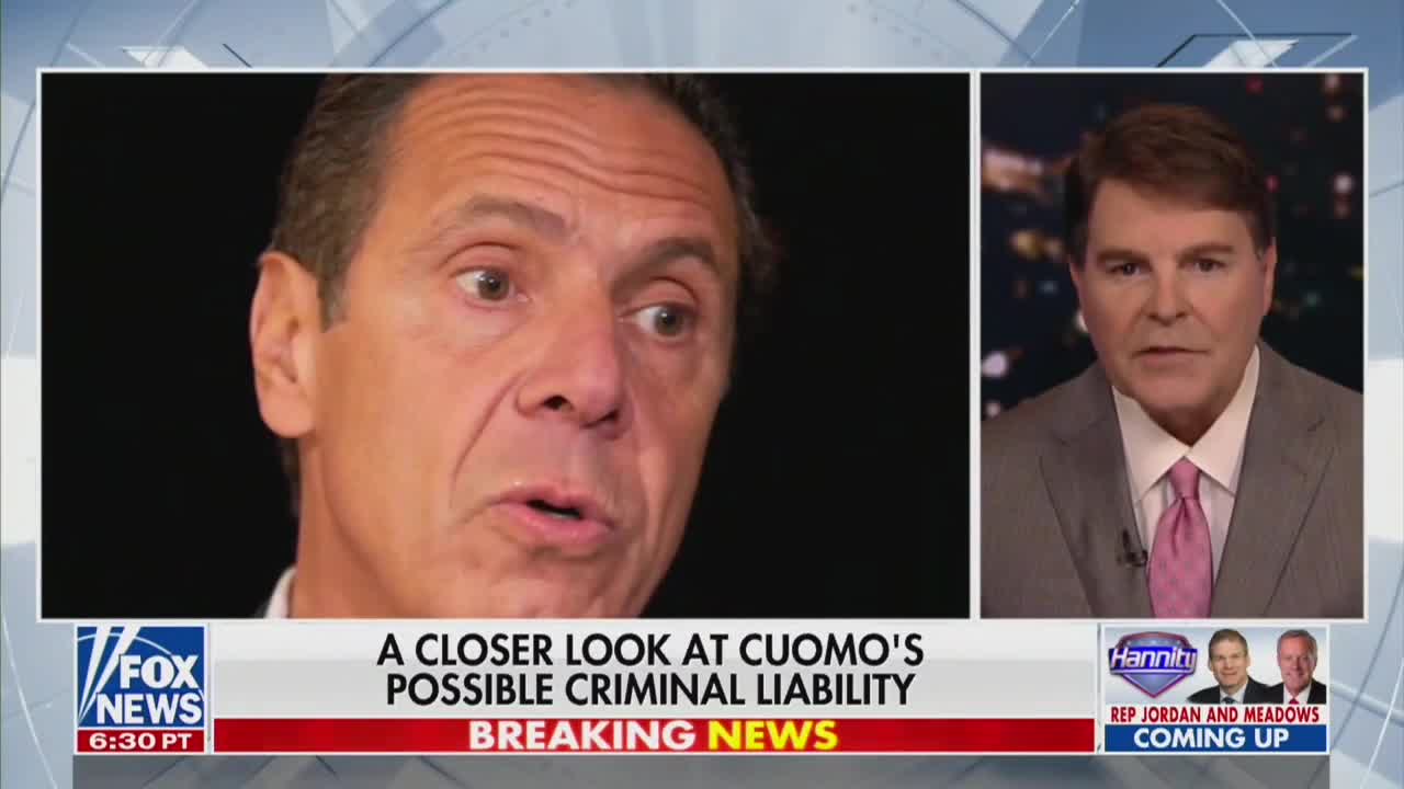 Gregg Jarrett takes a closer look at Gov. Cuomo's possible criminal liability