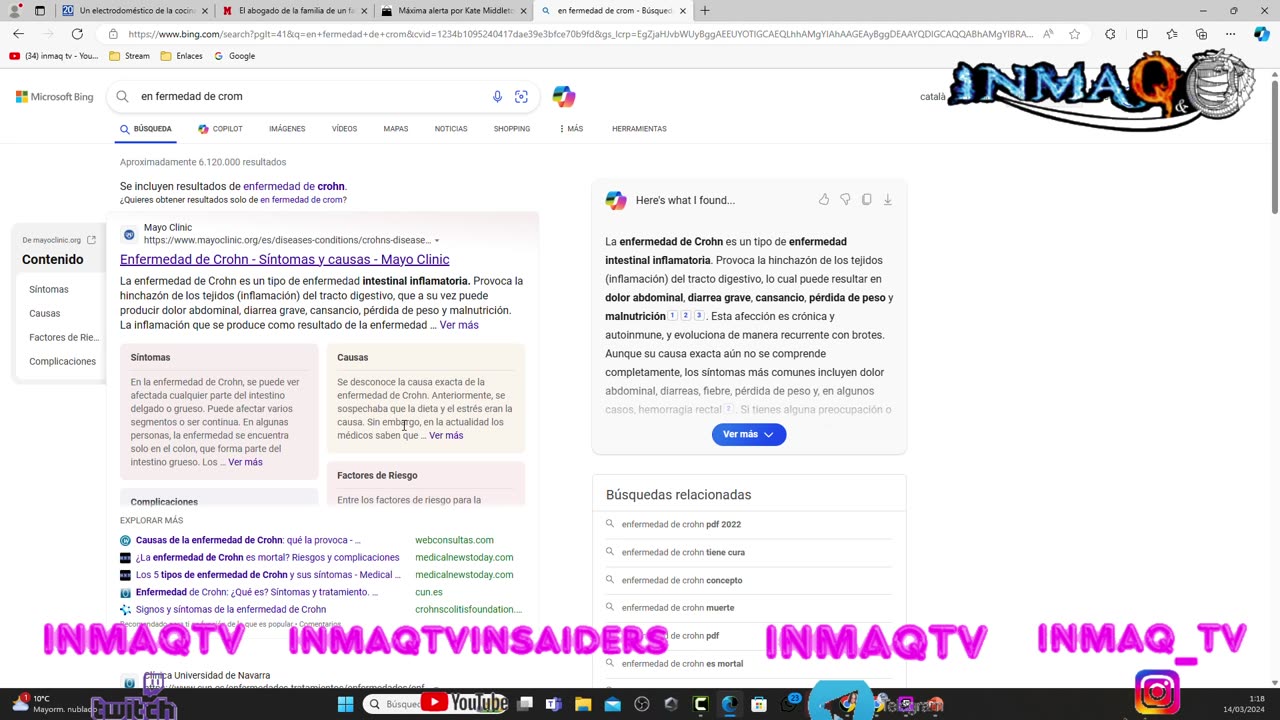 calienta que sales 13/03/2024