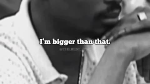 Tupac once said a thing must watch!!!