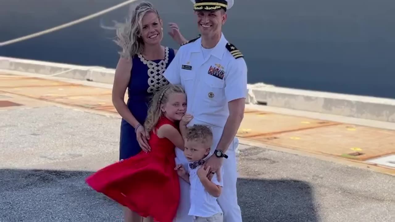 Welcome home USS Delbert D. Black! What a beautiful day and moment captured!