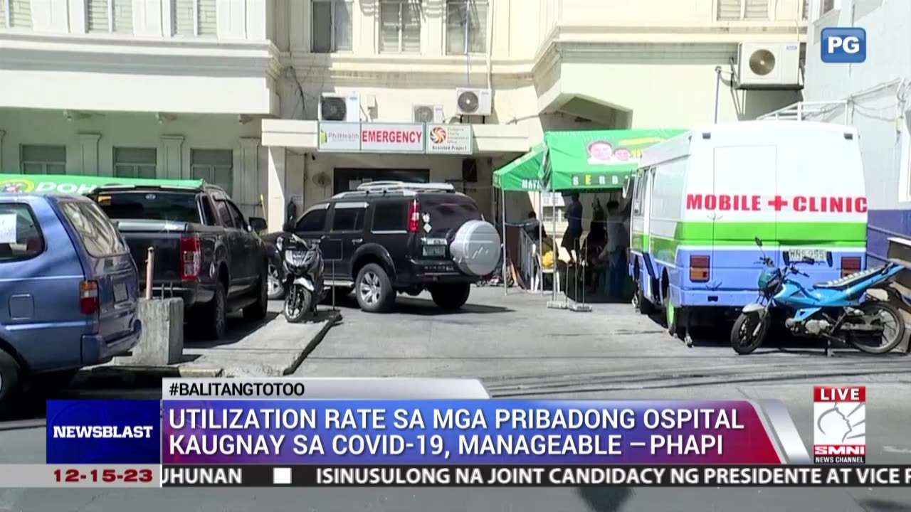 Utilization rate sa mga pribadong ospital kaugnay sa COVID-19, manageable