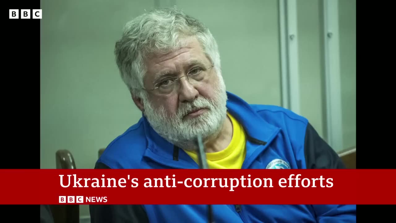 Ukrainian billionaire held in anti-corruption drive - BBC News