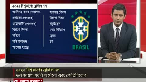 ফিফা বিশ্বকাপ ২০২২ এর জন্য স্কোয়াড ঘোষণা করেছে ব্রাজিল | Brazil World Cup Team