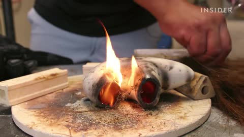 How A Native American Potter Uses The Tradition Of Horsehair Pottery For The Culture