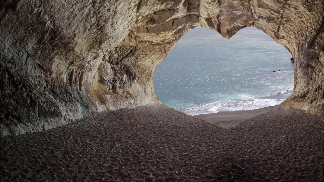 Beautiful Ocean View with Relaxing Ocean Waves Sounds