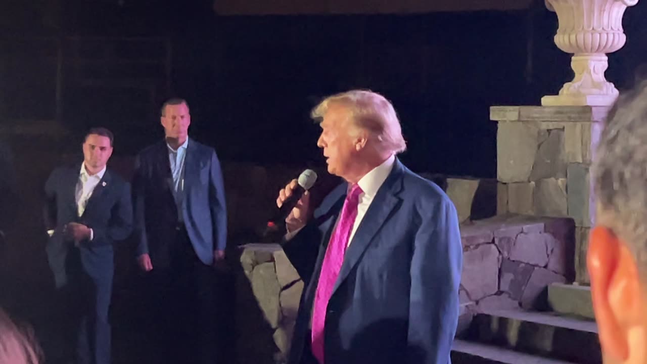 President Trump's Remarks after his screening of "Sounds of Freedom"