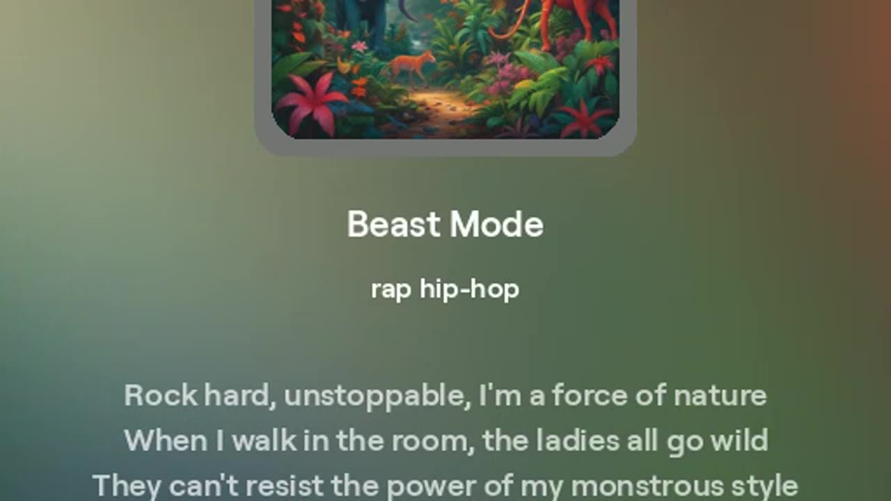 Beast mode By Top G