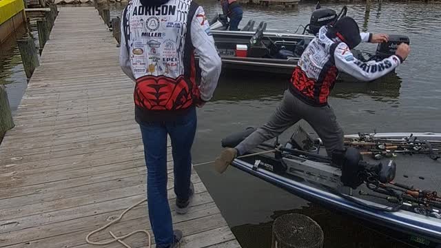 Boy Falls Face First Getting onto Boat