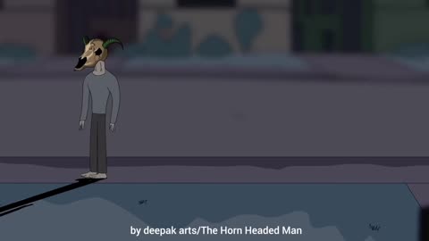 The Horn Headed Man Animated