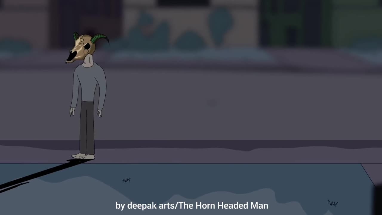 The Horn Headed Man Animated