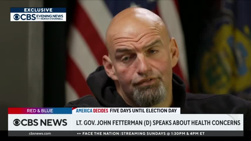 John Fetterman: ‘I’m Absolutely Sit To Serve’