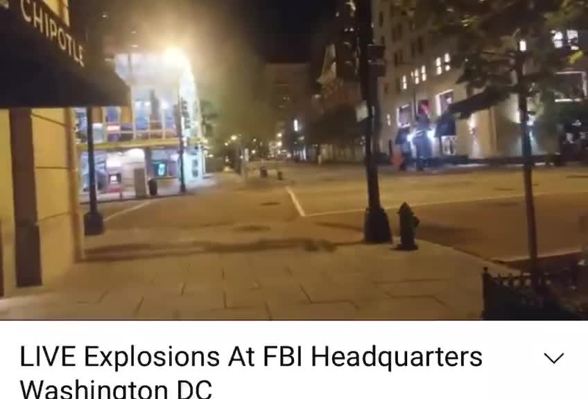 Explosions at FBI Headquarters