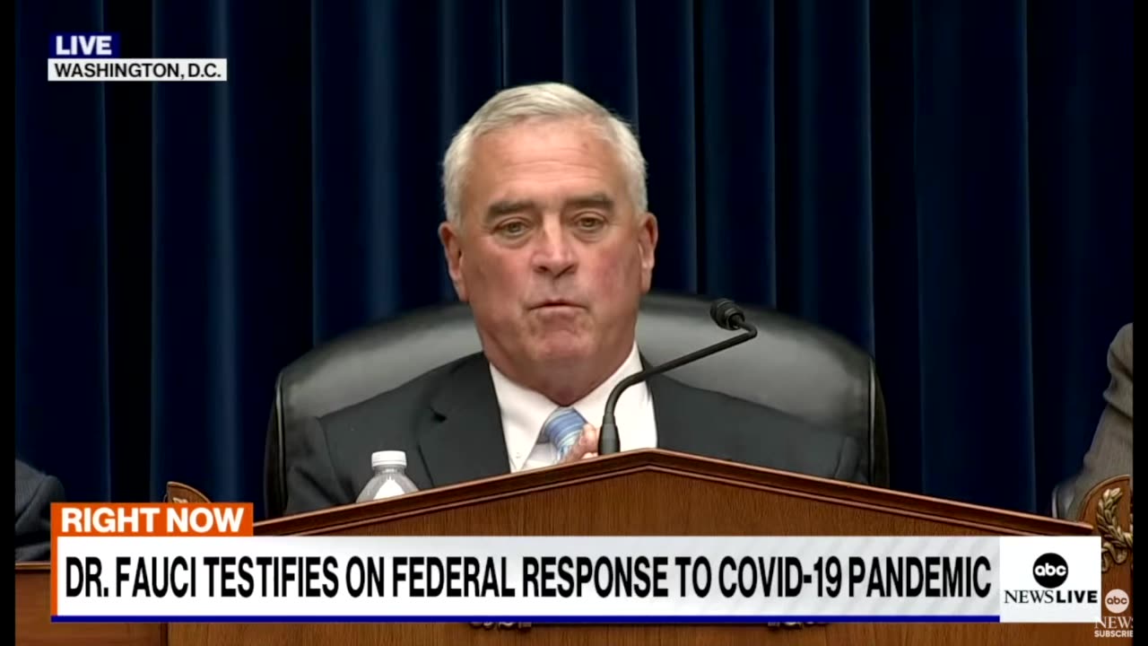 Chairman WENSTRUP ends it by pushing Democrat LIES about Trump—then PRAISES Fauci and the vaccines!