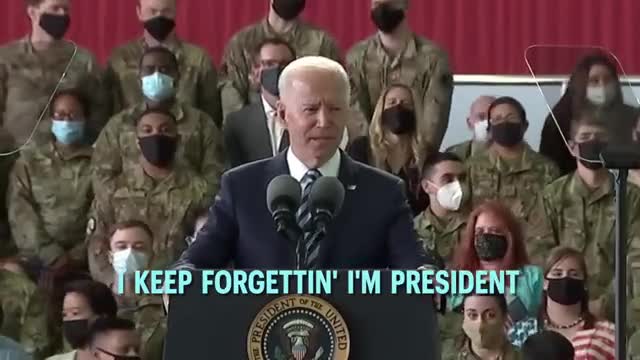 [p]resident Biden's greatest hits