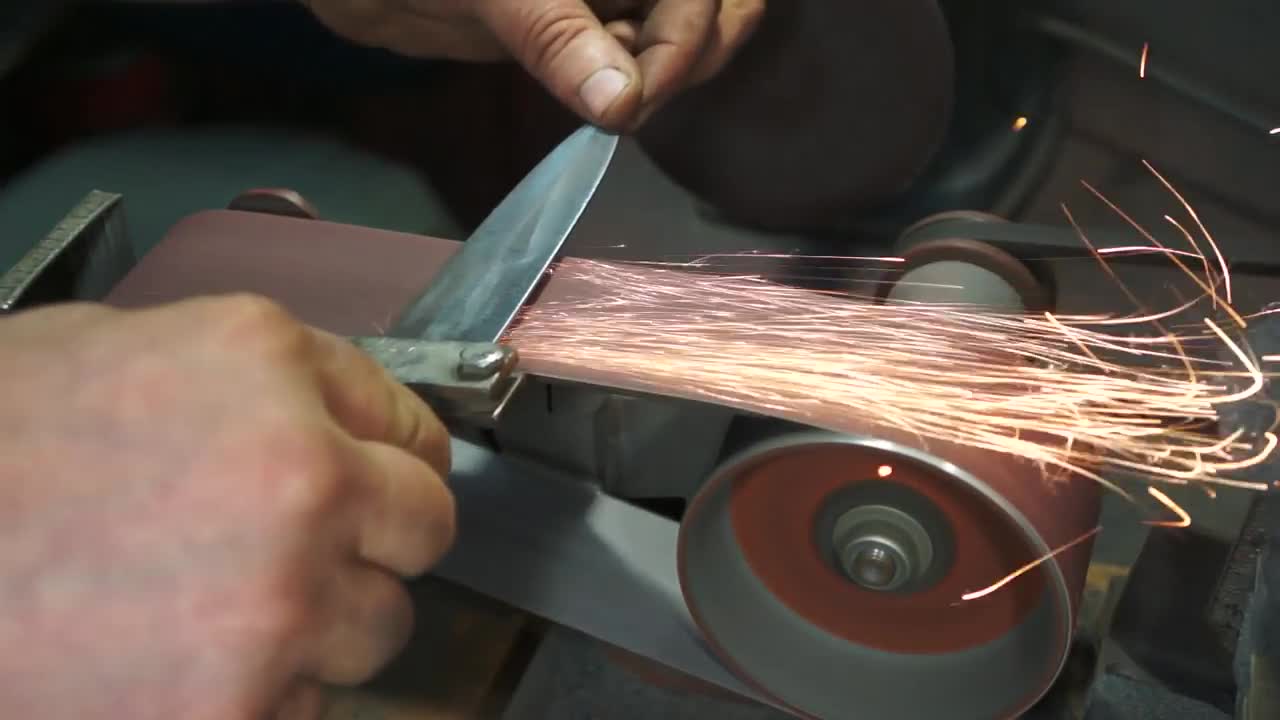 Meteorite Damascus steel.