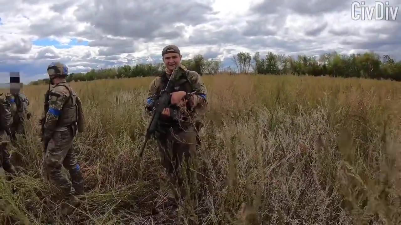 Russian POW taken by International Legion