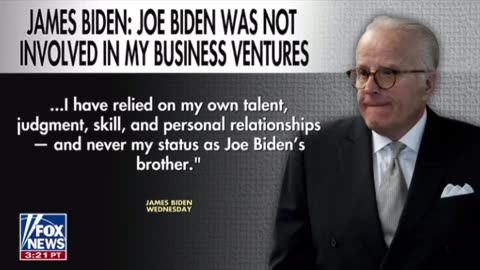 James Biden contradicted himself