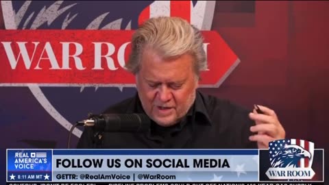 Bannon: All Bets are off right now!