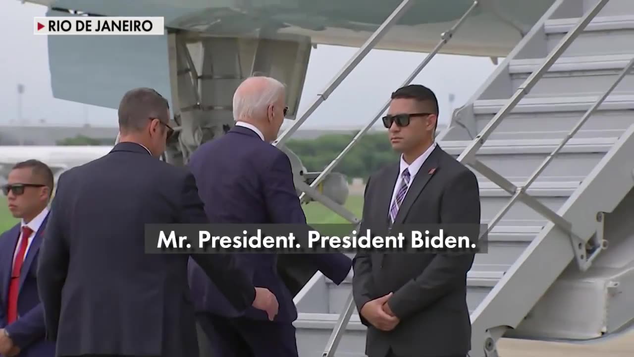 President Biden ignores reporters questions as he departs from G20