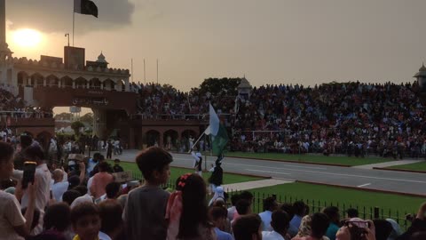 Wagha Border parade Lahore pasrt-01