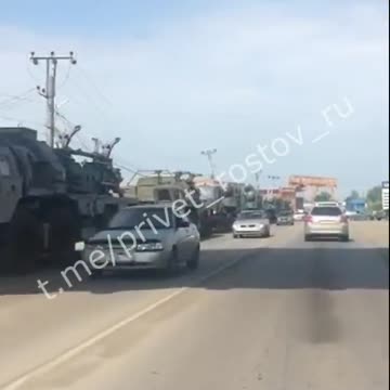 Bataysk, Russia - S-300 anti-aircraft systems are on the way