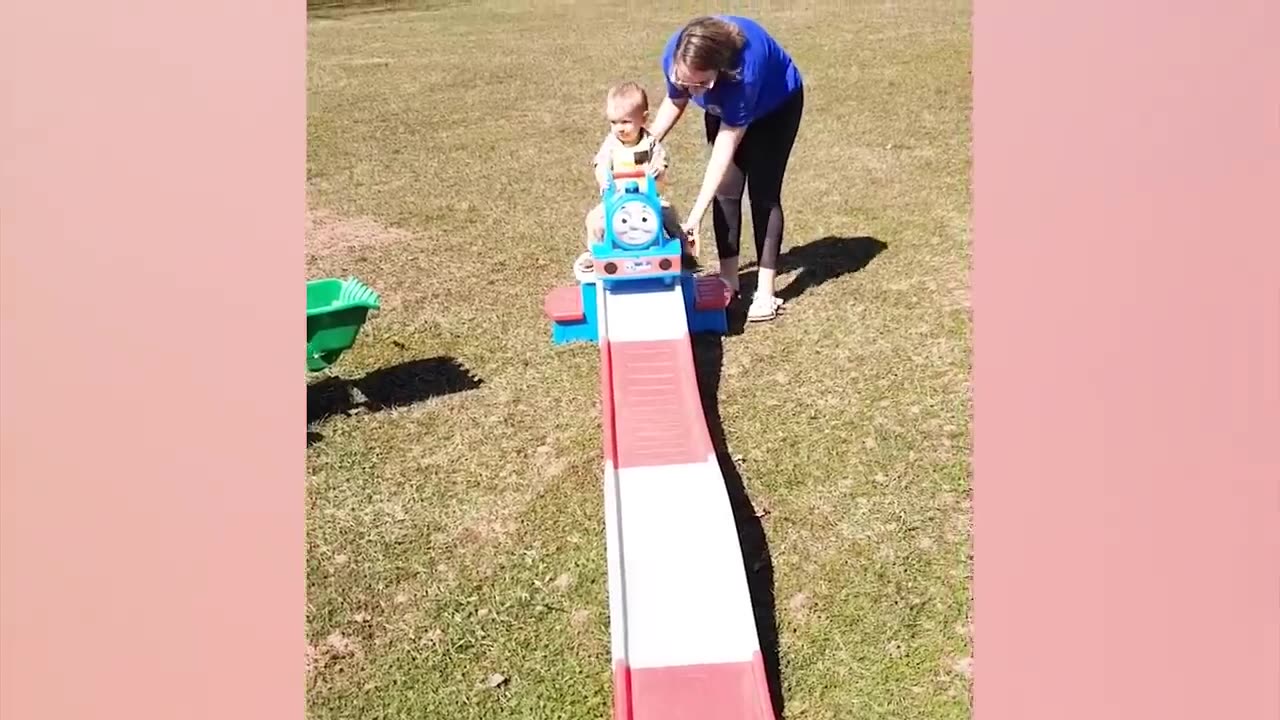 Funny Babies Playing Slide Fails - Cute Baby Videos