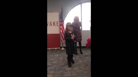 Bella Takes North Carolina by Storm - Wake County 2021 GOP Christmas Party