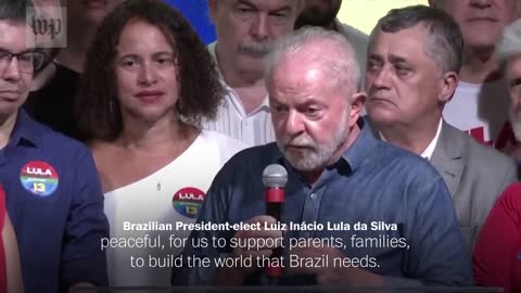 Lula defeats President Bolsonaro in Brazil election