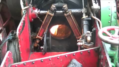 Steaming A 4" Foster Traction Engine