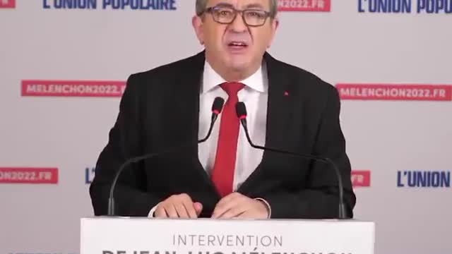 Sentite un po' come parla un leader di un partito di sinistra VERO come Jean-Luc Mélenchon!