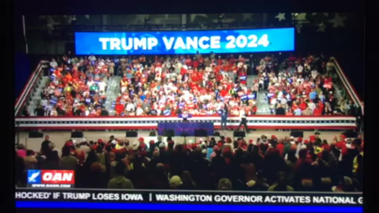 🦅 OAN rally Macon Georgia Sunday 07:54 pm Steve Scalise (R-LA)