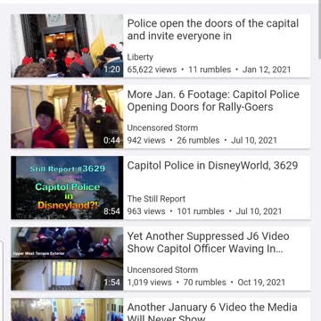 Capital Police Open the capital to rioters on Jan 6th