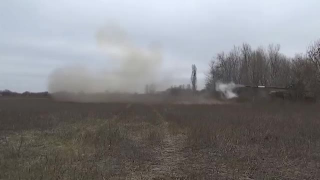 Russia Southern MD tank crews destroy AFU facilities and positions