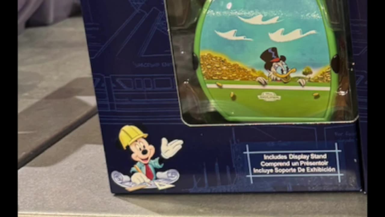 Walt Disney World Scrooge McDuck Skyliner Gondola Model #shorts